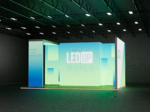 stand rétro-éclairé Best System avec LED osram