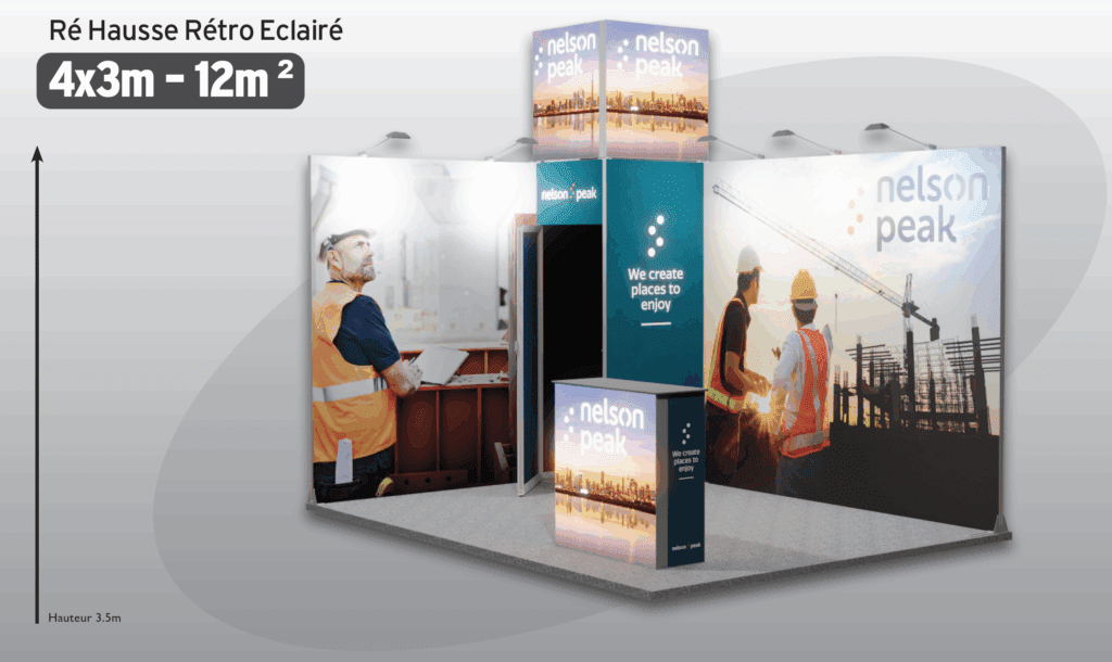 Stand Modulaire CLASSIC FRAME 12m² - PLV Expo