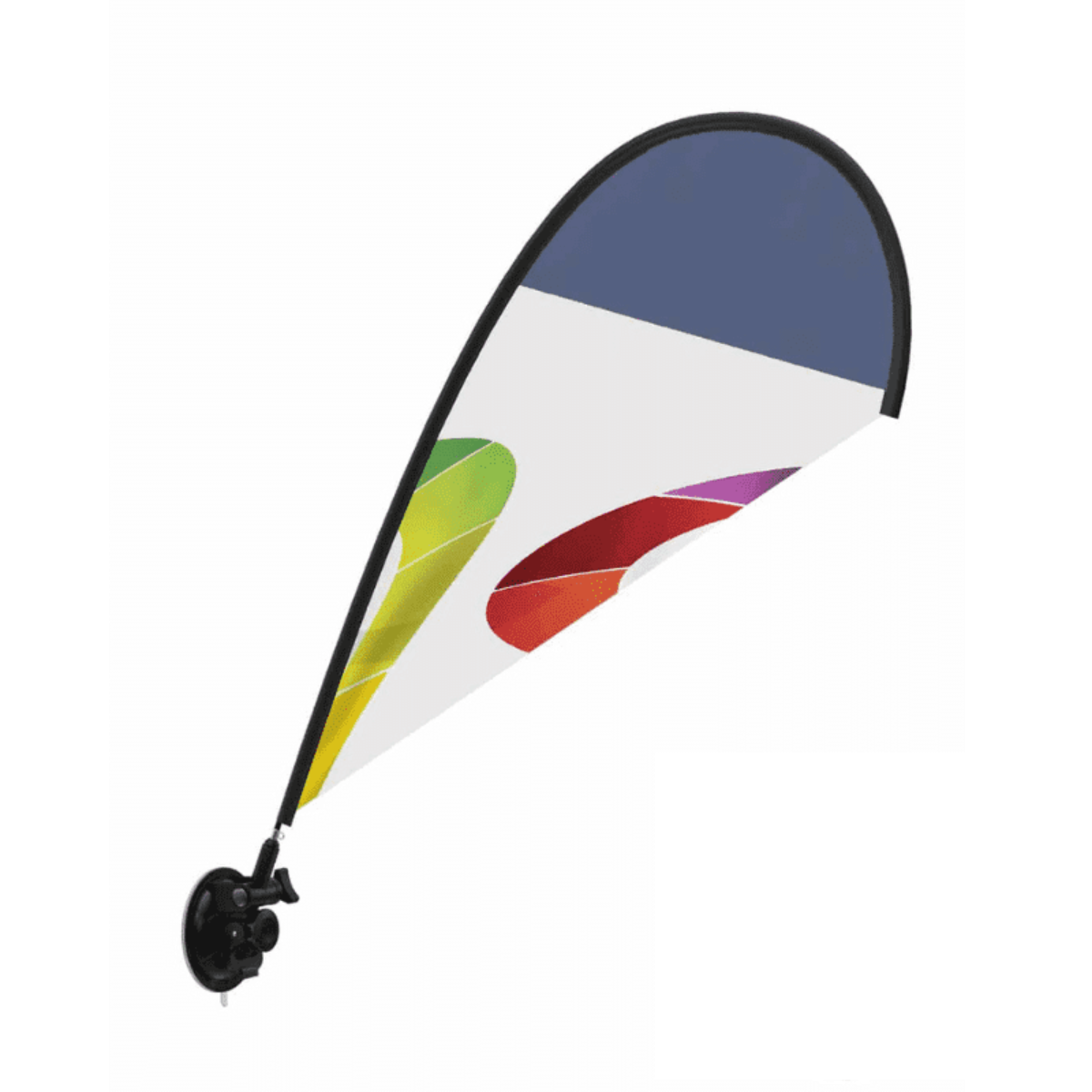 Porte-drapeau à ventouse,Porte-drapeau à ventouse | Support de mât de drapeau de véhicule | Support de mât de drapeau pour voiture SUV maison camion, support d'affichage de mât de drapeau, support de